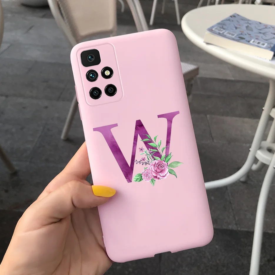 Stylish Letter Design Soft TPU Case for 6.5'' Smartphones - Silicone Protective Cover and Bumper