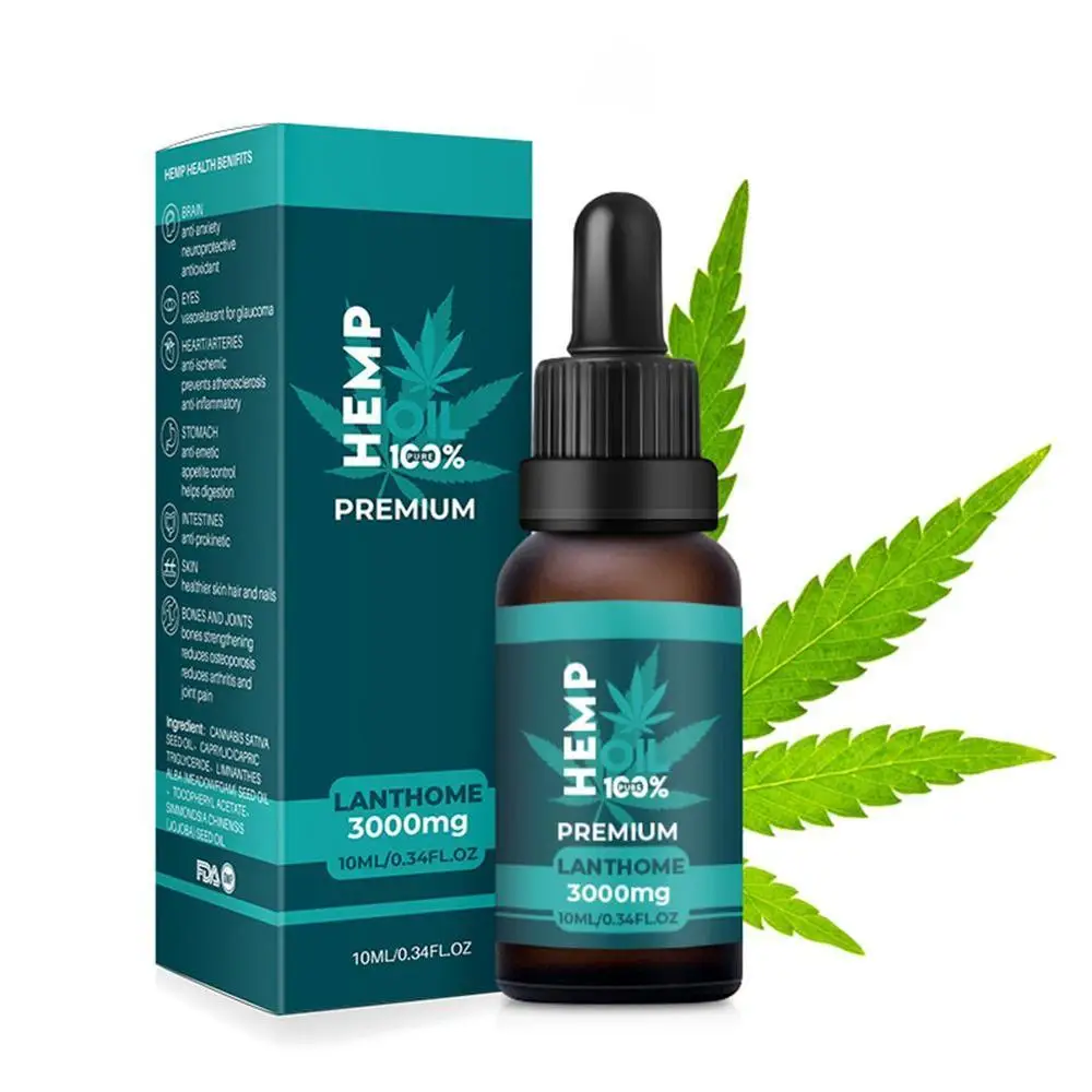 Aceite orgánico de Thc, aceite esencial antiestrés de 3000 Mg, Cbd Aceite orgánico de Thc, aceite esencial antiestrés de 3000 Mg, Cbd