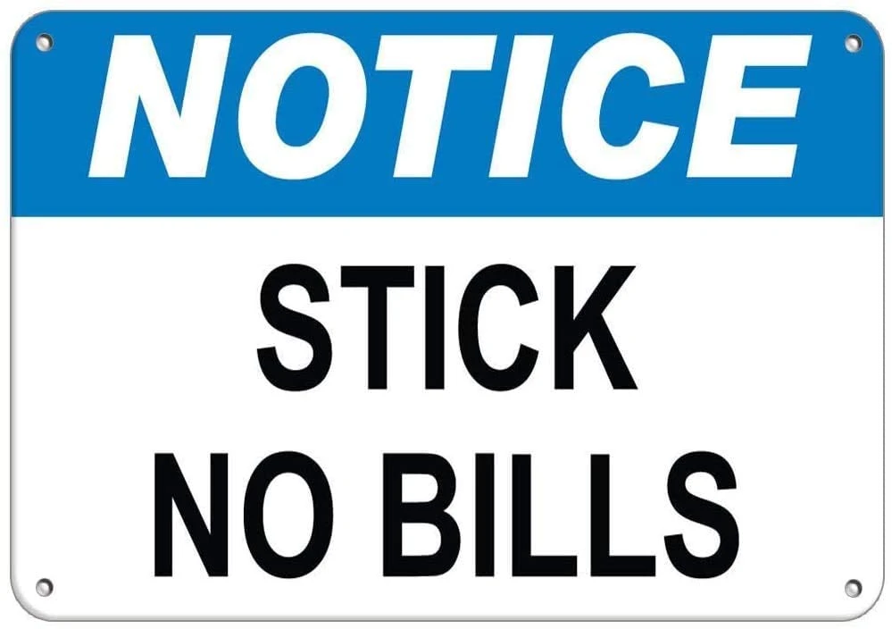 Notice Water Meter Hazard Sign Hazard Labels Warning Traffic Notice Road Safety Street Metal Tin Sign 12 X 8 Inch