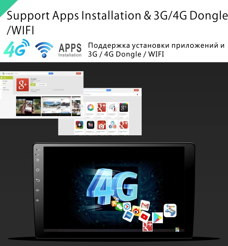 Perfect Dinpei Android 9.0 Car Radio Multimedia Player For Toyota RAV4 2012 2013 2014 2015 GPS Navigation CarPaly 4G wifi video 12