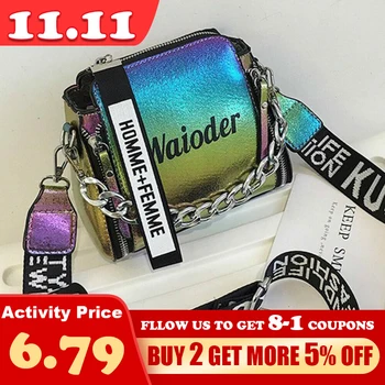 

2020 Luxury Handbag Crossbody Women Shoulder Bag Tote Female Handbags Letter PU Leather Purse Messenger Crossbody Laser Clutch