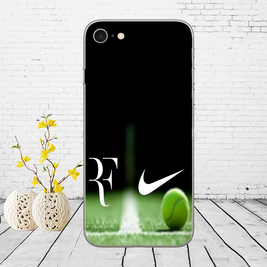 Мягкий силиконовый чехол для iPhone 5 5S SE 6 6s 8 plus 7 7 Plus X XS SR MAX 85DD Tennis star roger federer - Цвет: 4