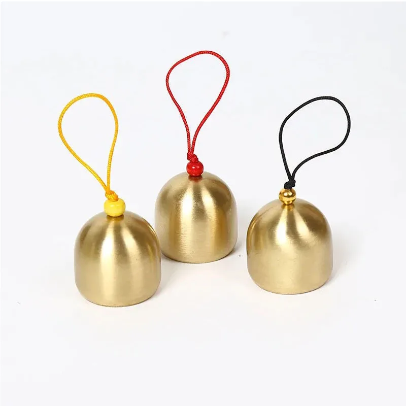 

Copper Bell Charms With String Fo Pendant Keychain Accessories Jewelry Craft Findings Home Car Decor
