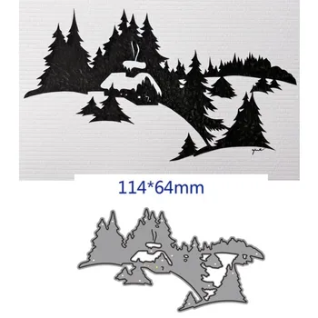 

metal cutting dies cut die mold Tree house decoration Scrapbook paper craft knife mould blade punch stencils dies