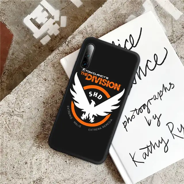 TOM CLANCY'S THE DIVISION 2 LOGO Black Mobile Phone Case For Samsung Galaxy S9 S10 S20 S21 S30 Plus Ultra S10e S7 S8 Cover a1