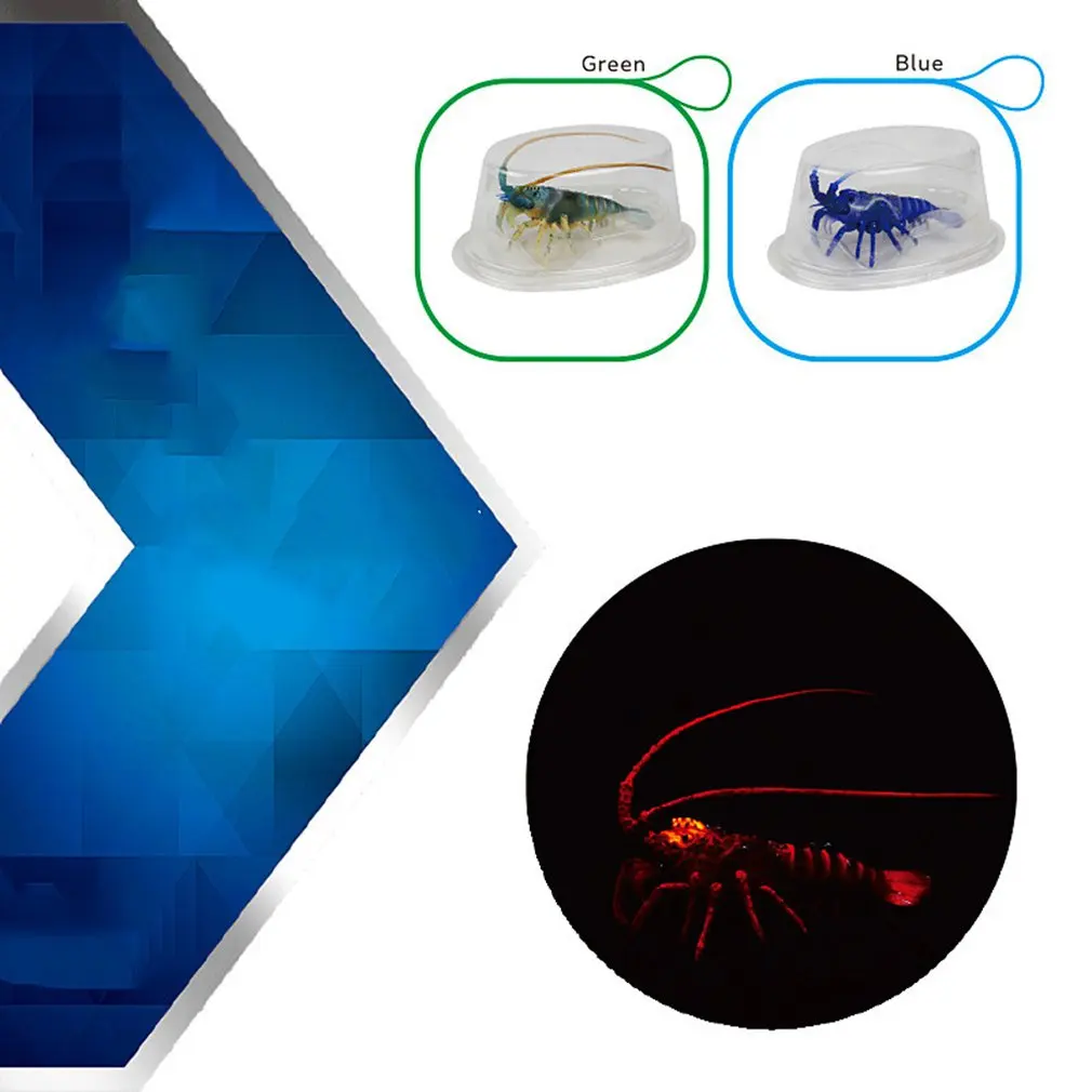 Аквариумное Украшение Аксессуары для ландшафтного дизайна Пластик Световой искусственный Омар аквариумные аксессуары для ландшафтного дизайна