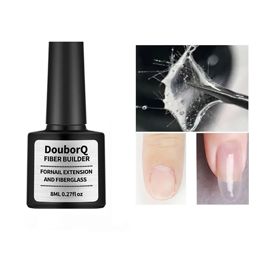 Наращивание ногтей из стекловолокна для создания УФ-геля, французский маникюрный набор, формы для ногтей из стекловолокна, салонный инструмент для домашнего салона, Маникюрный Инструмент