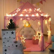 Indoors And Outdoors Toy Tent Hot Selling Game Children House Men's Non-Princess Room Castle Hexagonal Zipper Anti-mosquito