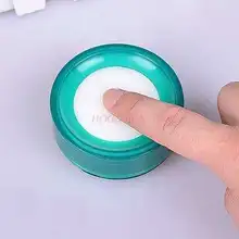 Круглая мокрая рука мокрая губка мокрая рука инжектор цилиндр пена бассейн счетчик денег ручной погружения воды Dip Box