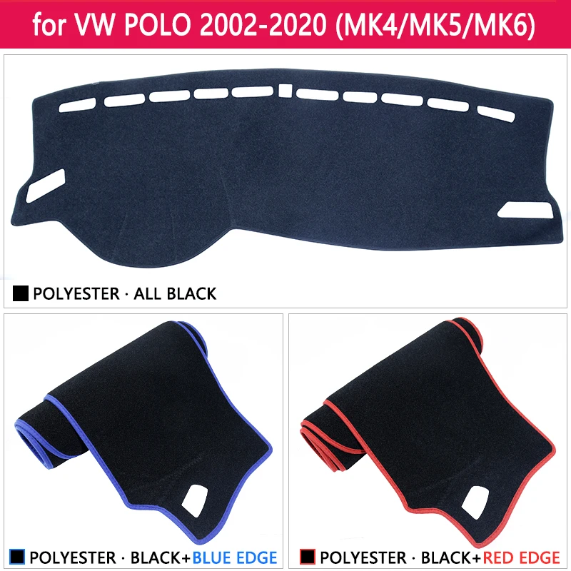 Для Volkswagen VW POLO 9N 9N3 6R 6C AW 2002 ~ 2020 4 5 6 Противоскользящий коврик на приборную панель