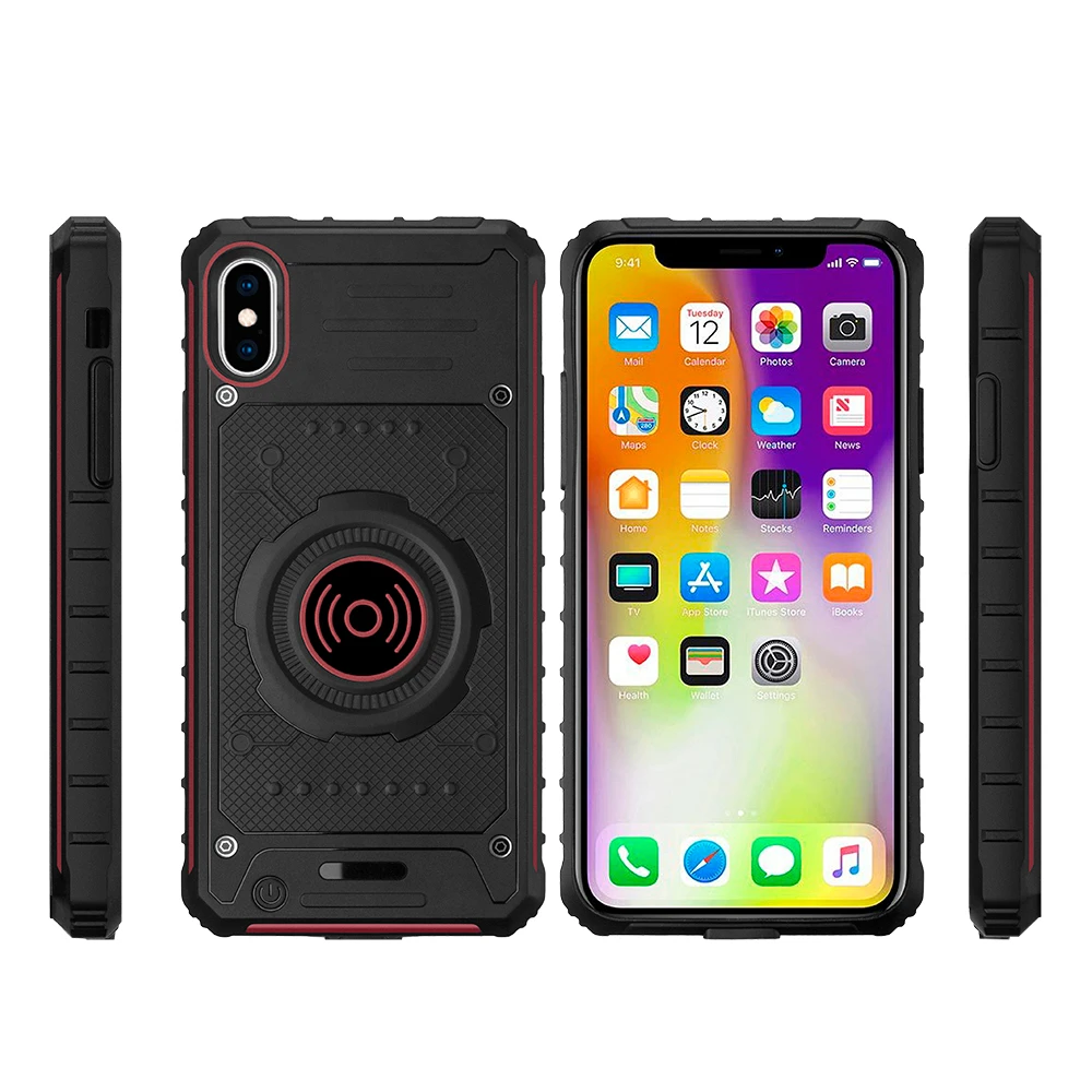 5000 мАч Внешний аккумулятор, беспроводной зарядный чехол для iPhone X, беспроводное зарядное устройство для телефона, чехол для аккумулятора для iPhone XS, чехол для питания
