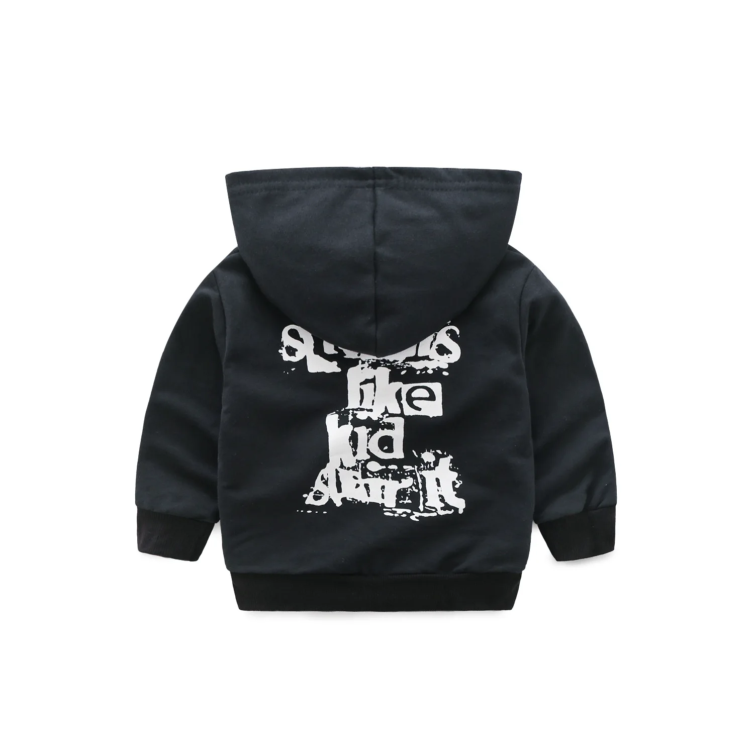 

Korean-style CHILDREN'S Suit New Style Spring And Autumn Hot Selling Casual Long Sleeve Hoodie Lettered Set