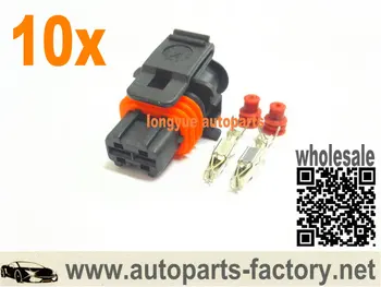 

longyue 10set GM Engines 2 Pin Connector for Bosch Alternators for LS Series