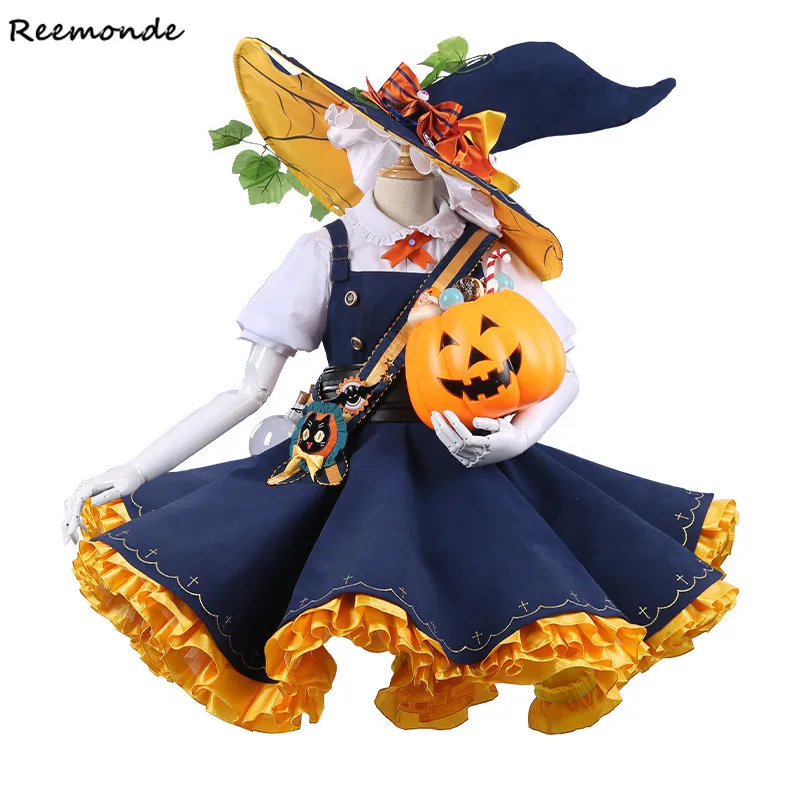

Oriental Project Kirisame Marisa Cosplay Costume Kirisame Marisa Wigs Hair Halloween Witch Costume Marisa Dress Lolita Skirt