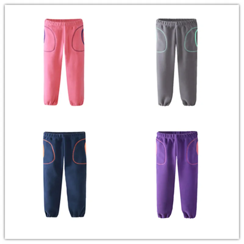 

Baby children's cotton pants clothes winter kids boys girls pants warm trousers pants kids boys trousers with fleece 7010 129