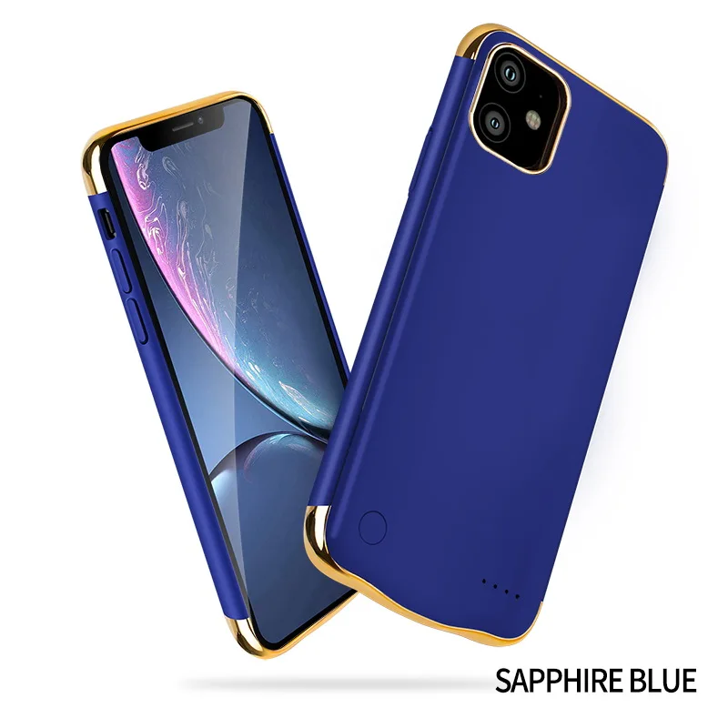 5500 мАч для Iphone 11 Pro Чехол для зарядного устройства умный силикагелевый Материал чехол для аккумулятора power Bank