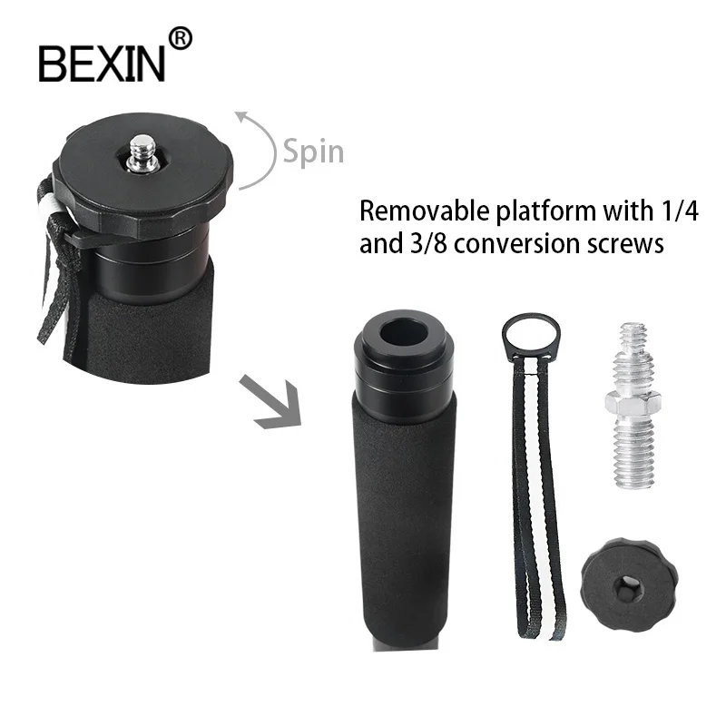 BEXIN Монопод палка штатив монопод легкий переносной для камеры цифровых