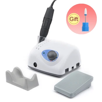 

65W 40000 RPM Pedicure Manicure Model Manicure Nail Art Machine Equipment Electric Nail Drill Machine For Gift Strong 210