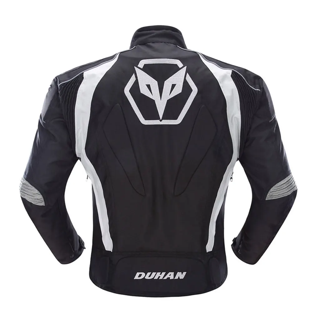 DUHAN мотоциклетная куртка для мужчин, для мотокросса, для сезонов, штаны, защитная броня, мотоциклетная одежда, для верховой езды, съемная теплая подкладка, куртки