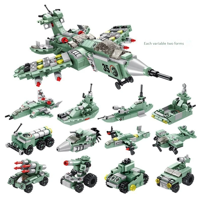 576 шт Sky Police воздушная база, автомобиль для отдыха, самолет, парашют, строительные блоки, совместимые с городскими кирпичами, игрушка