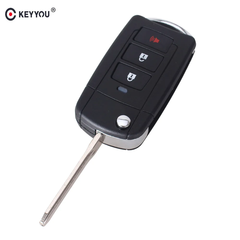 Запасная детская Обложка KEYYOU с 3 кнопками для Toyota корпус автомобильного ключа