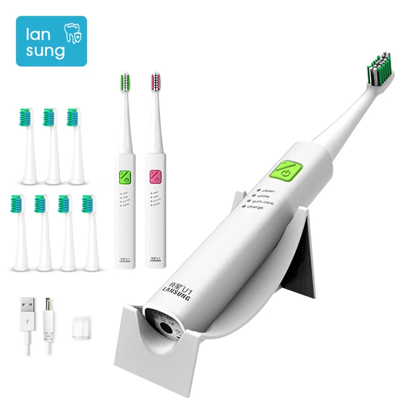 Electric Toothbrush Lansung u1 Ultrasonic Toothbrushes Sonic Tooth Brush electric kids toothbrush Cepillo Dental Oral Hygiene 5 Electric Toothbrush Lansung u1 Ultrasonic Toothbrushes Sonic Tooth Brush electric kids toothbrush Cepillo Dental Oral Hygiene 5