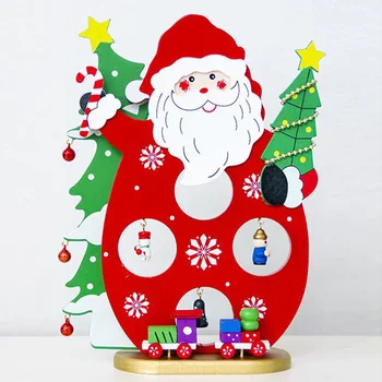 

Christmas Santa snowman bell Decoration Deer Xmas Ornament Seasonal DIY