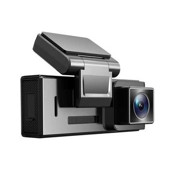 

ANYTEK Classic Texture Car Safety Protection Supplies 3.16 inch IPS Display 2K WiFi Dashboard Camera with Rearview Camera