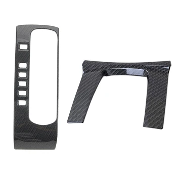 

Carbon Fiber Gear Shift Box Panel Cover for Honda Civic 10Th 2016-2018 & ABS Center Console Shift Gear Panel