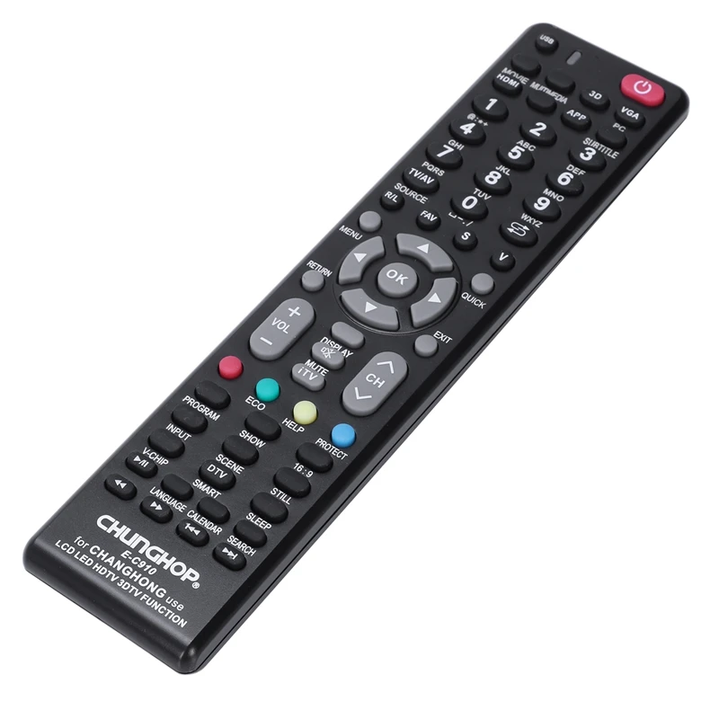 CHUNGHOP для changhong ТВ дистанционный пульт контроллер E c910 RL57AX KPT7C RB67B RP57H RL58A RK60B RP57L RP67C