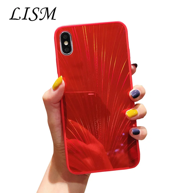 

Aurora Gradient Cell phone case for iphone 7 XR case silicone for iphone 7 6s X 8 plus X XS Max case cover
