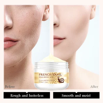 

50g Snail Face Day Cream Hyaluronic Acid Moisturizing Anti Wrinkle Anti Aging Collagen Repairing Cream