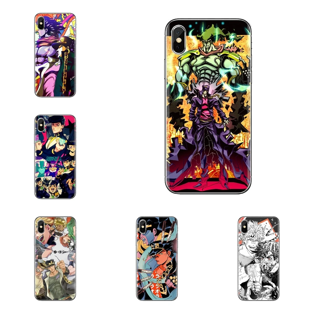 Transparent Soft Shell Covers For Huawei Honor 5A LYO-L21 Y6 II Compact Y5 2 Y5II Mate 10 Lite Nova 2i 9i JoJo Jonathan Joestar |