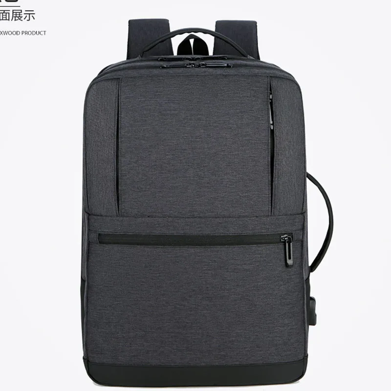 

New 2019 Fashion Laptop Backpack Large Capacity Stylish real Leather Stundet Back pack Water Repellent Rucksack in white color