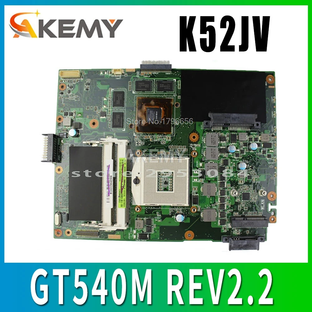 Оригинал для ASUS K52 K52JV материнская плата онлайн купить DDR3 8 памяти полностью