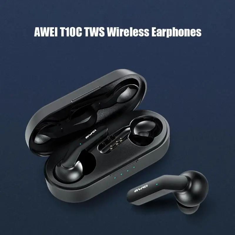 T10C TWS Беспроводные Bluetooth 5,0 наушники с сенсорным управлением