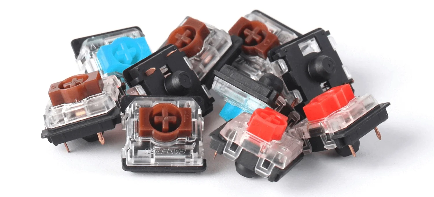 Gateron Teclado Mecânico Switches Grupo Low Profile 110 Pcs - Imagem 2