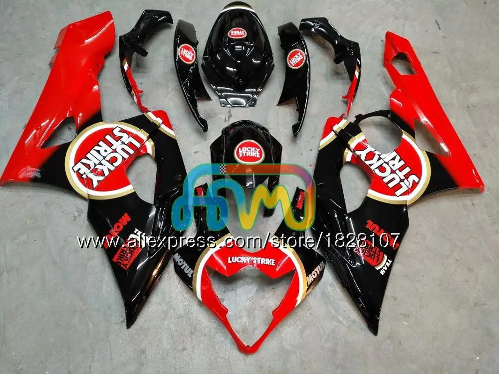 Корпус для SUZUKI GSXR-1000 GSX R1000 GSXR 1000 CC 05 06 42BS. 0 GSX-R1000 1000CC 05 06 K5 GSXR1000 2005 2006 обтекатель фабрики "красный - Цвет: No. 32