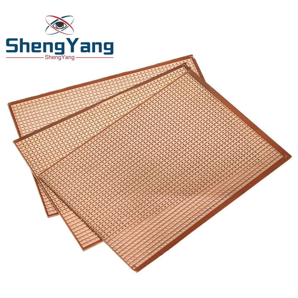 140.0￥ 12% OFF|日曜大工マザーボード,9.5x12.8 9.5x12.8cm,単一行穴,95x mm,日曜大工,1/5個| |   - AliExpress