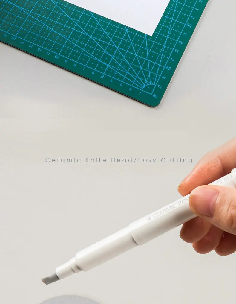 Креативный керамический нож для резки бумаги Офисные инструменты универсальный нож безопасный художественный нож