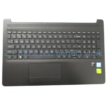 

Original Laptop Palmrest Top Case Cover With US Layout Keyboard For HP 15Q-DS 15Q-DS0001TX 100% Tested Fast Ship