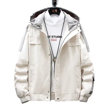 

Spring Autumn Men Casual Jacket Bomber Hip Hop Men Pilot Jackets Streetwear Male Windbreaker Outwear Coat Sportwear Jaqueta 4XL