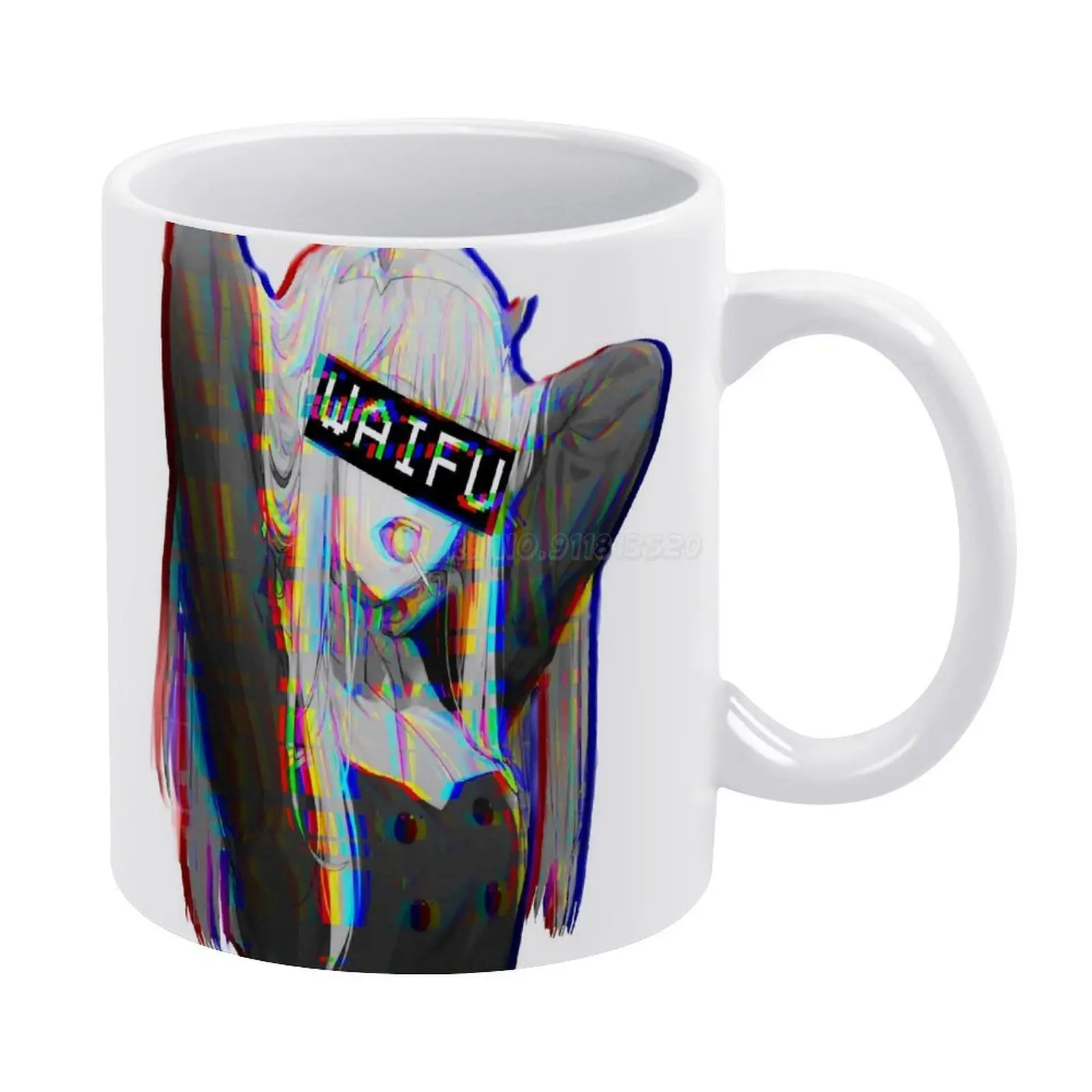 Zero Two Darling White Mug Coffee Cup Milk Tea Cups Gift For Friends Zero  Two Anime Darling In The Franxx Darling 02 Franxx 002 - AliExpress