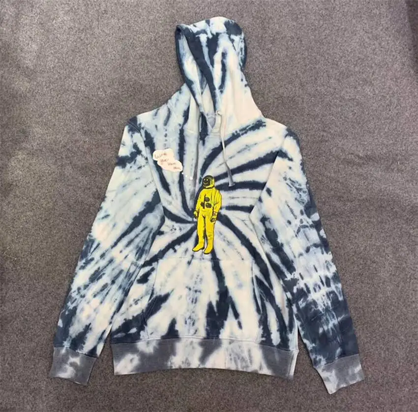 С изображением Трэвиса Скотта астромира астронавта Tie-Dye с капюшоном для женщин и мужчин толстовки кофты астромир пуловер - Цвет: 21