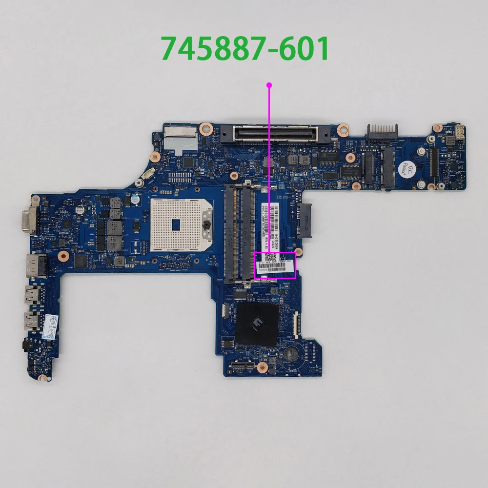 Оригинальная материнская плата 745887-601 745887-001 745887-501 6050A2567102-MB-A03 для ноутбука HP ProBook