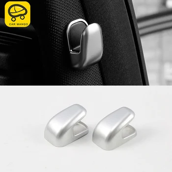 

CARMANGO For Mercedes Benz E Class W213 2017-2019 Auto Car Styling Door Hook Cover Trim Frame Sticker Interior Accessories