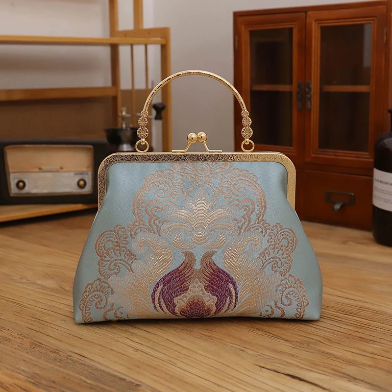 floral print clutch bag
