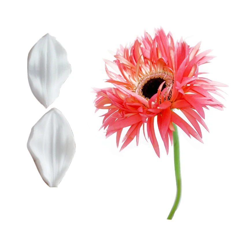 

Fran flower Veiner Silicone Mold Cake Decorating Tools Fondant Chocolate Moulds, Sugarcraft Tools M2179