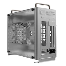 Braveman ZZAW – boîtier en alliage d'aluminium pour ordinateur portable, Mini tour de PC ITX, châssis B2 PLUS, Installation autonome, usage domestique pour jeux