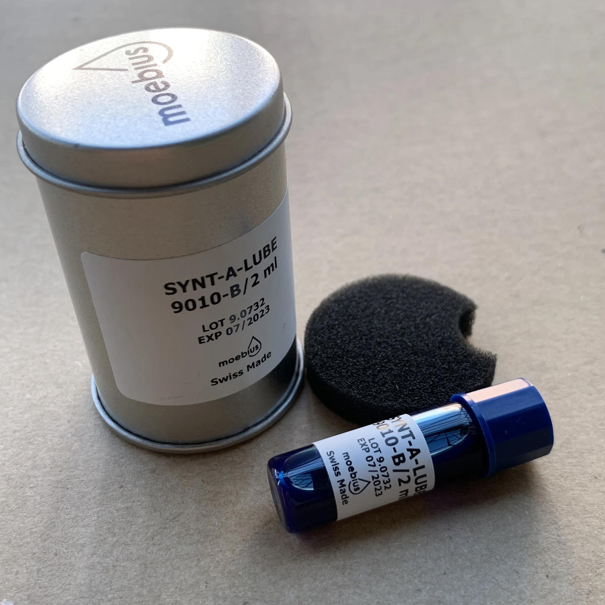 Free Shipping Moebius 9010 B Watch Oil 2mL Special Watch Mechanical Oil